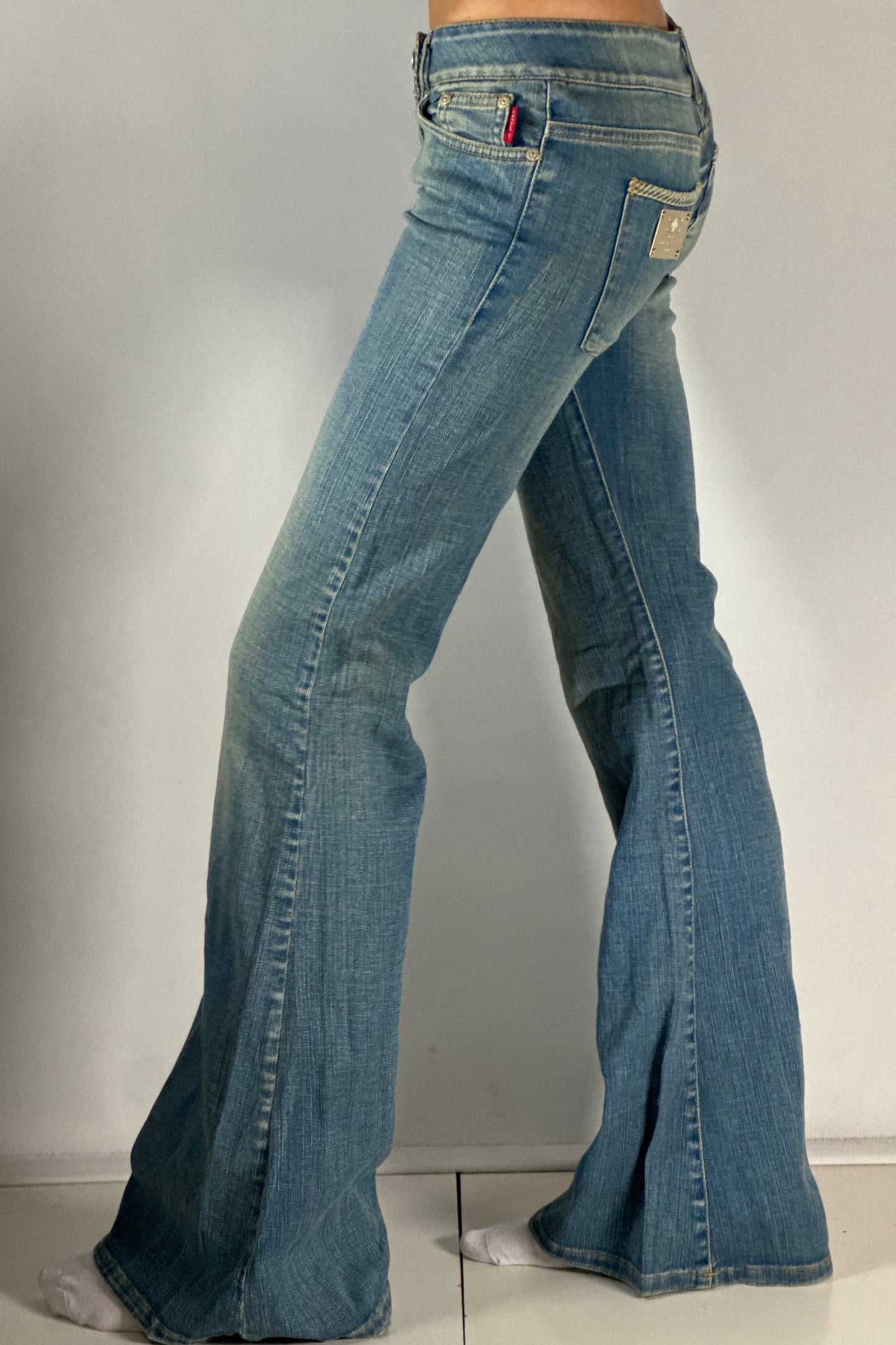 Lågmidjade jeans stl: XS
