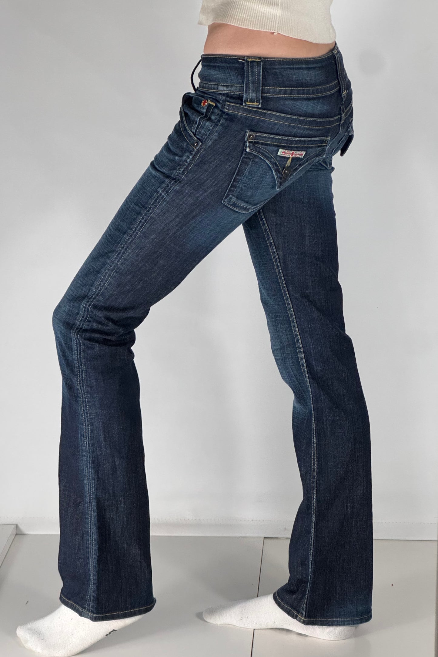 Lågmidjade jeans stl: XS