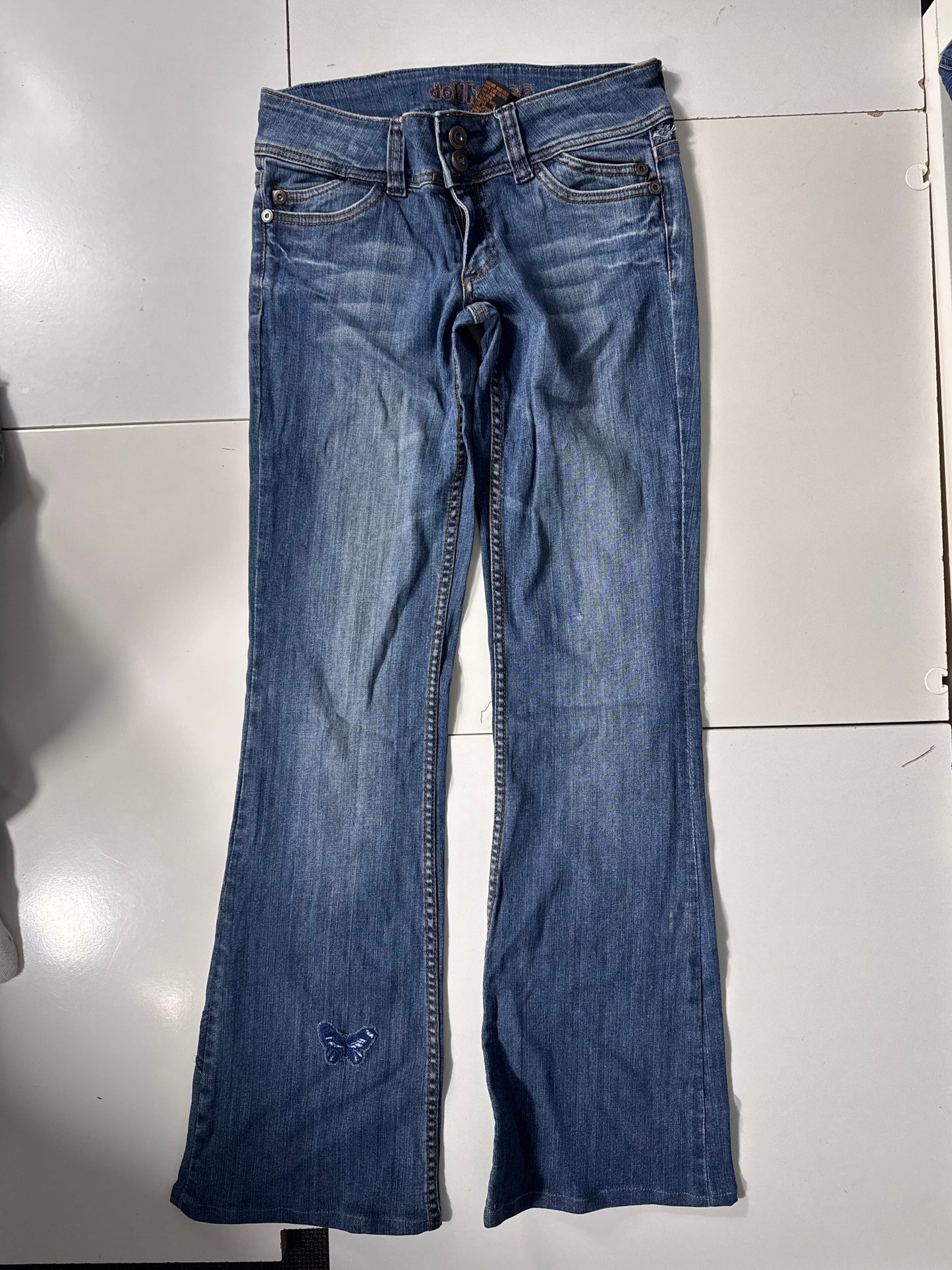 Lågmidjade jeans stl: XS/S
