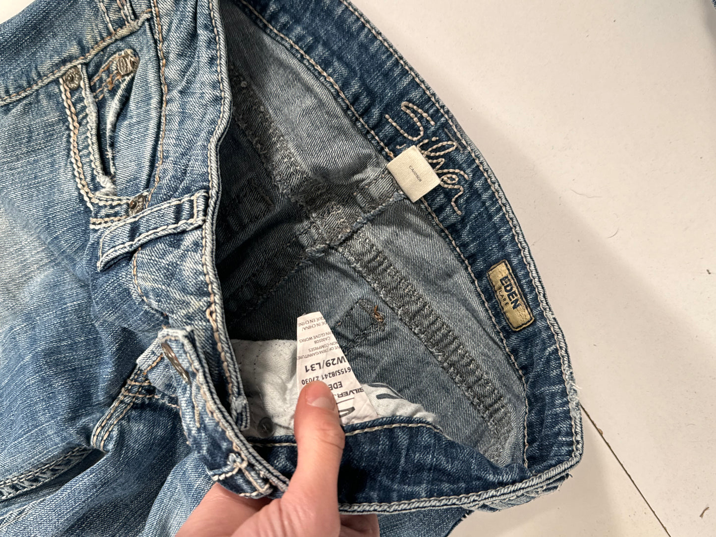 Lavtaljede jeans str: S