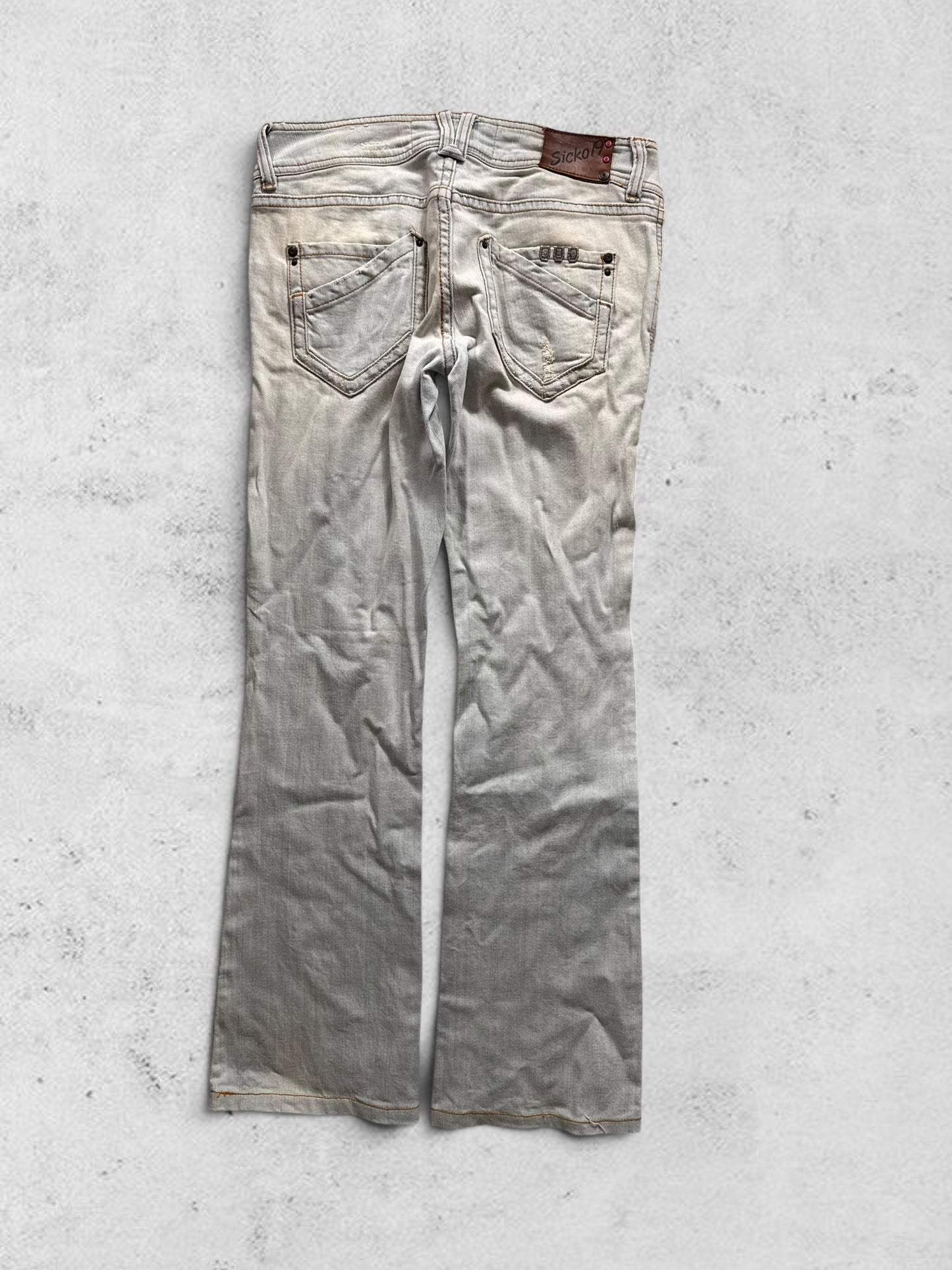 Lågmidjade jeans stl: S
