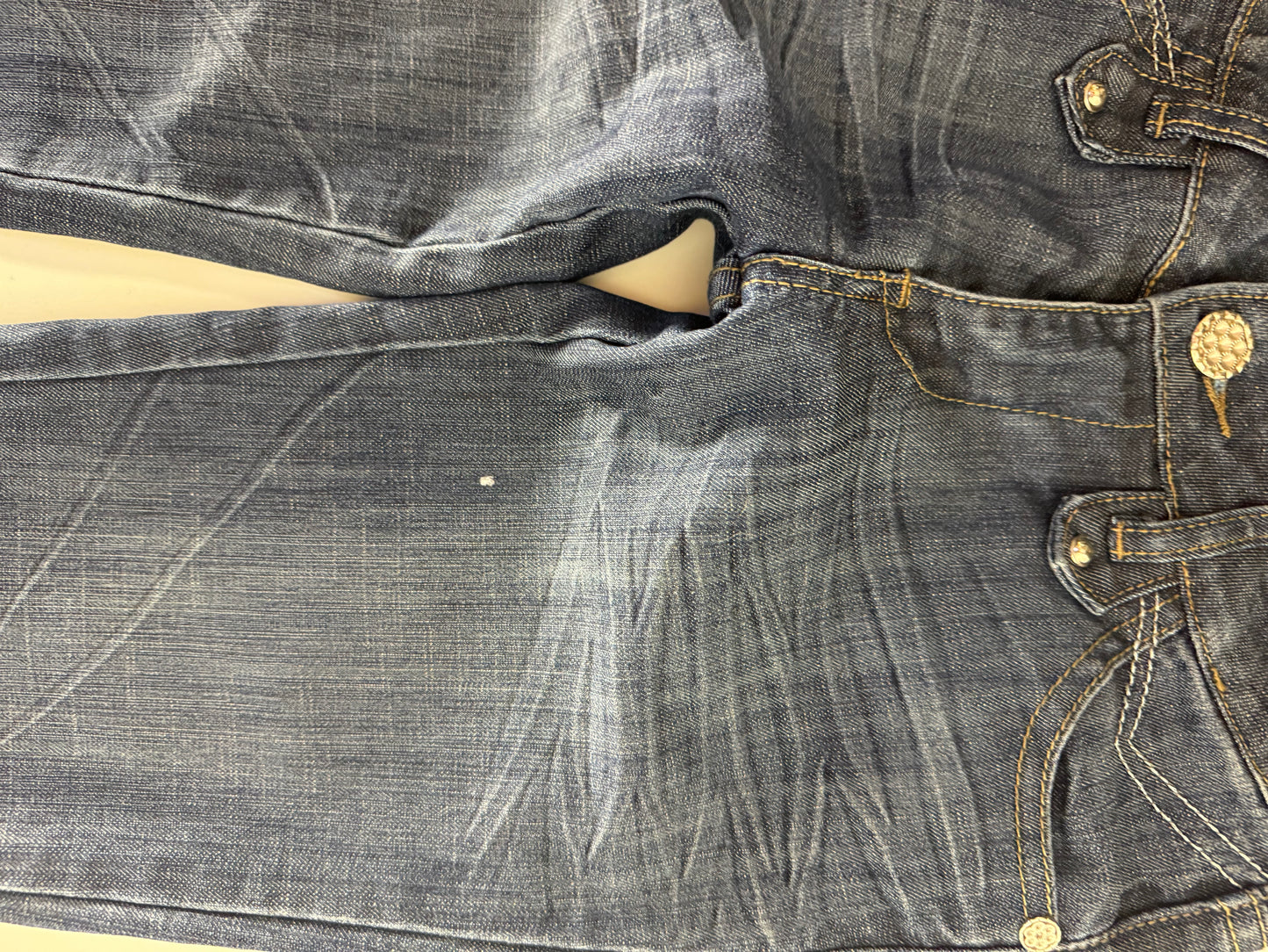 Lågmidjade jeans–stl: XXS