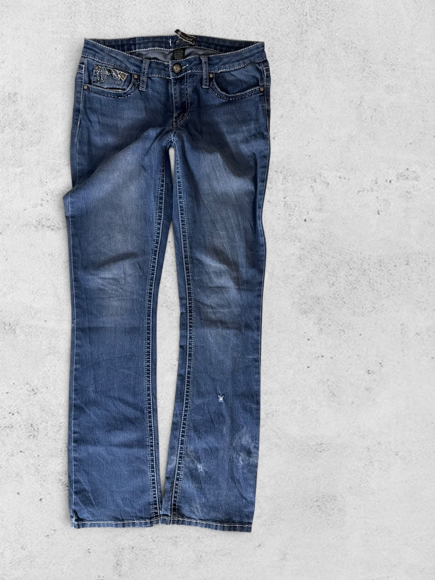 Low-rise jeans size: S