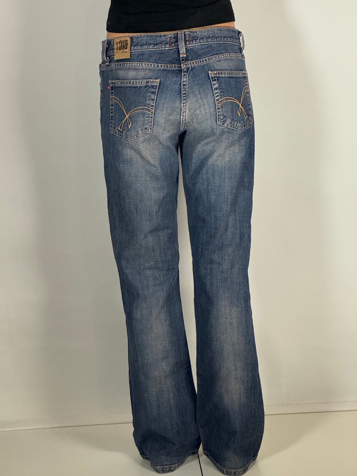 Lågmidjade jeans stl: S