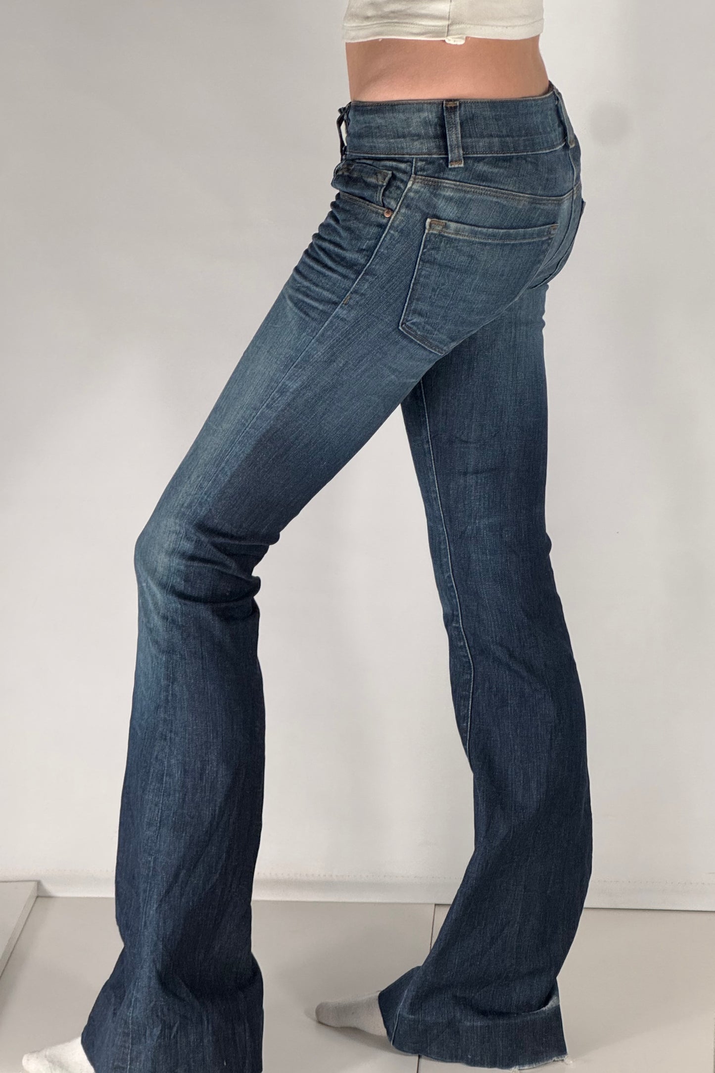 Lågmidjade jeans stl: XXS