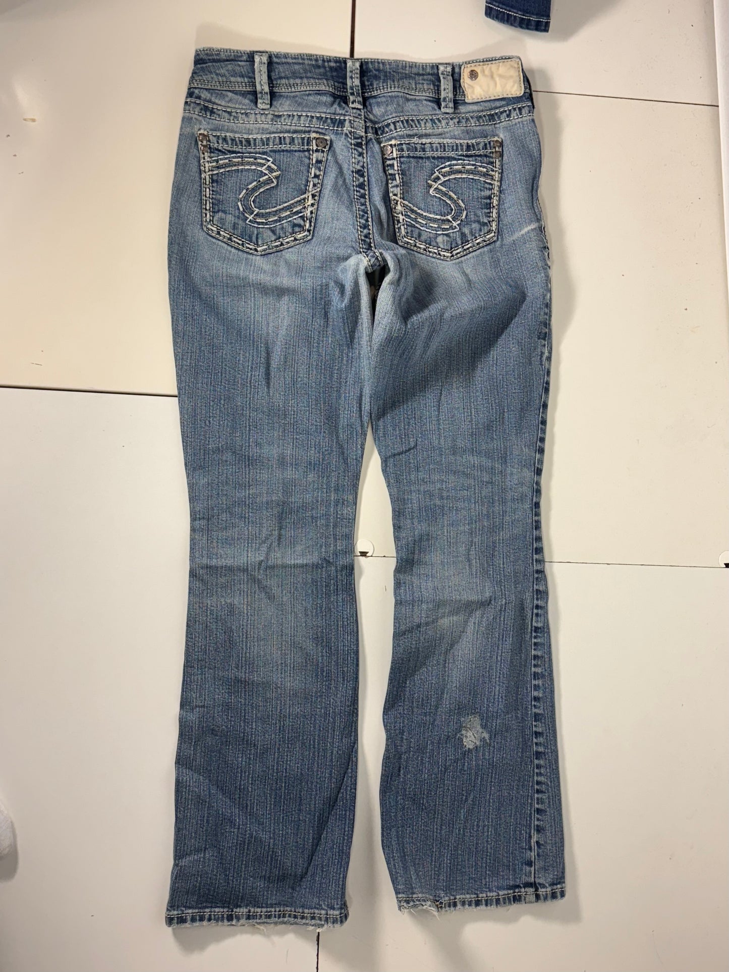 Lågmidjade jeans stl: S/M