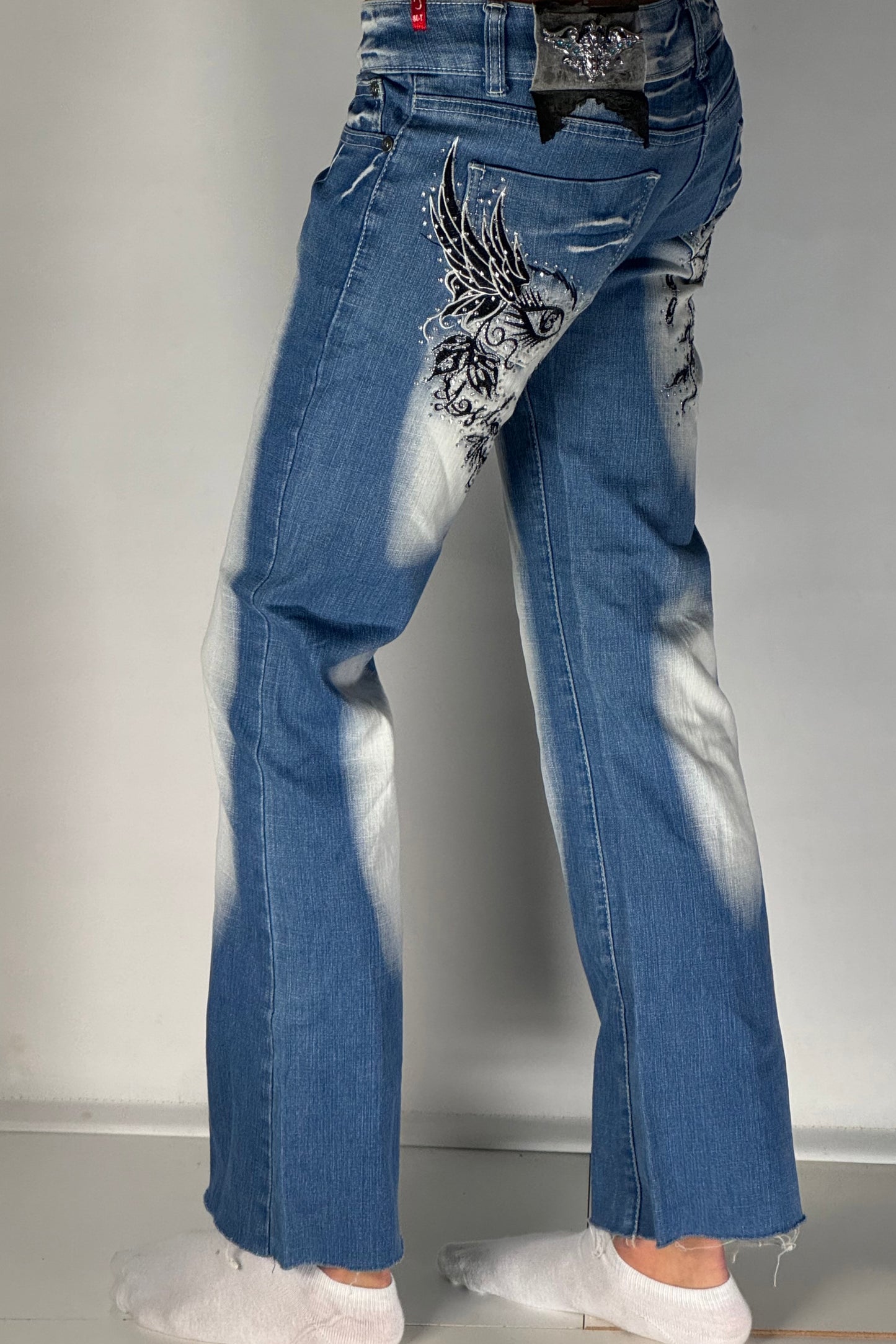 Lågmidjade jeans stl: XS