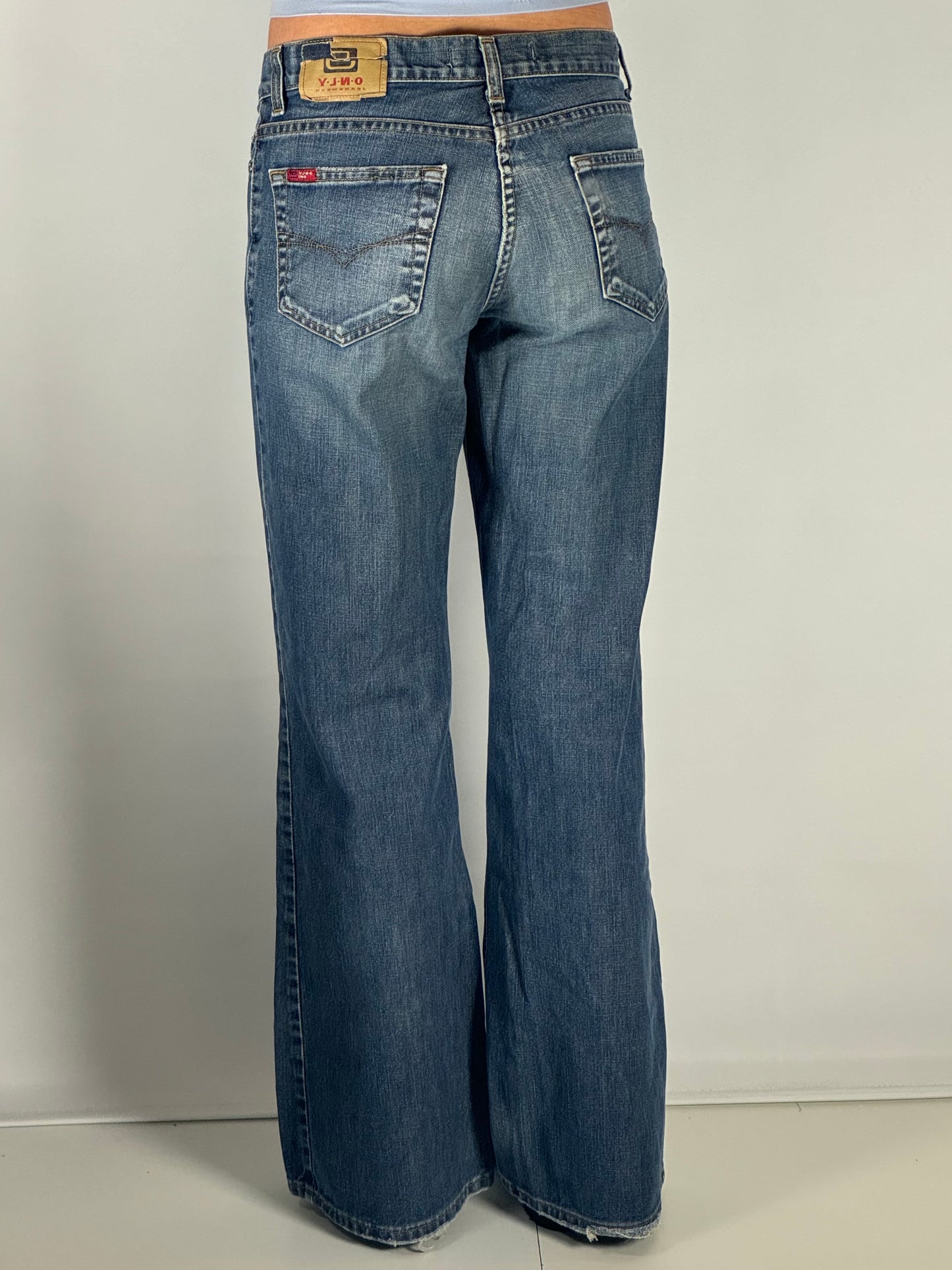 Lågmidjade jeans stl: S