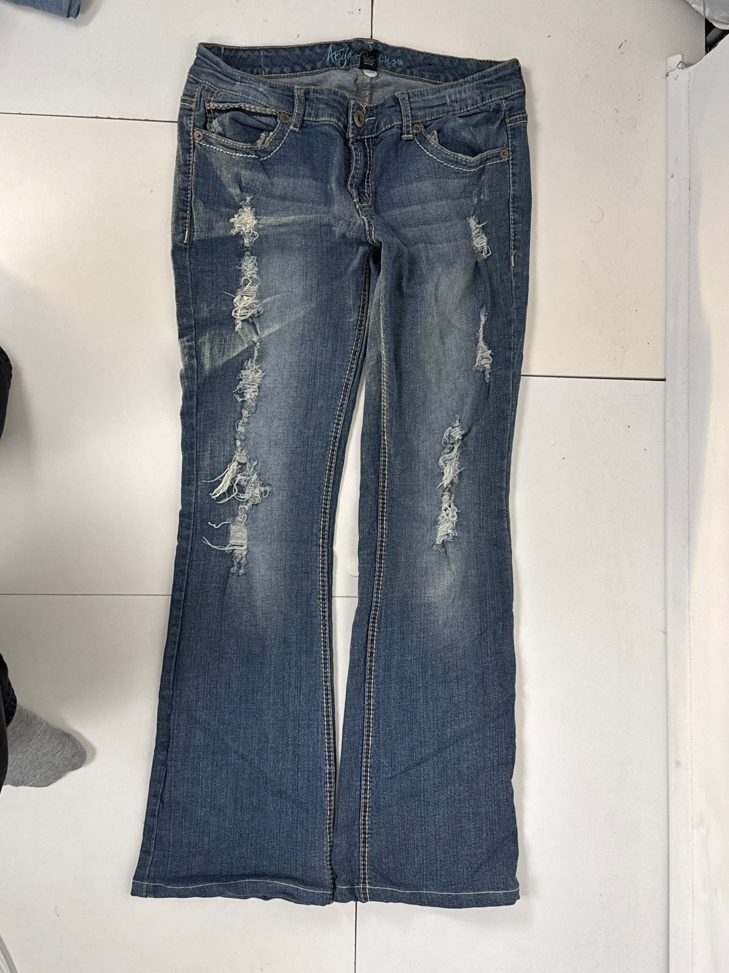 Lågmidjade jeans stl: S/M