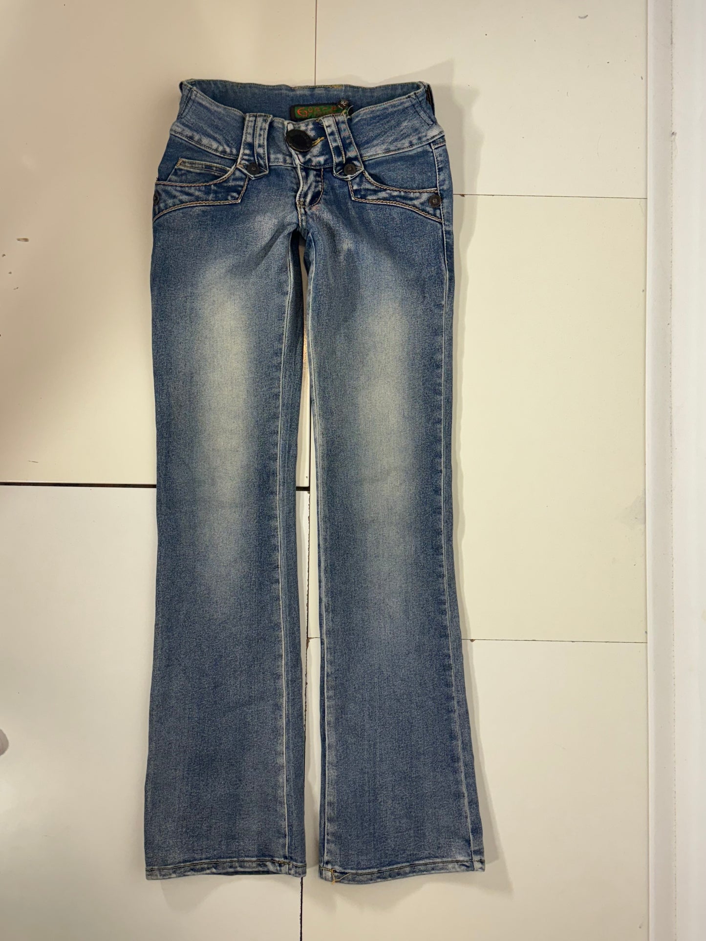 Lågmidjade jeans stl: XXS