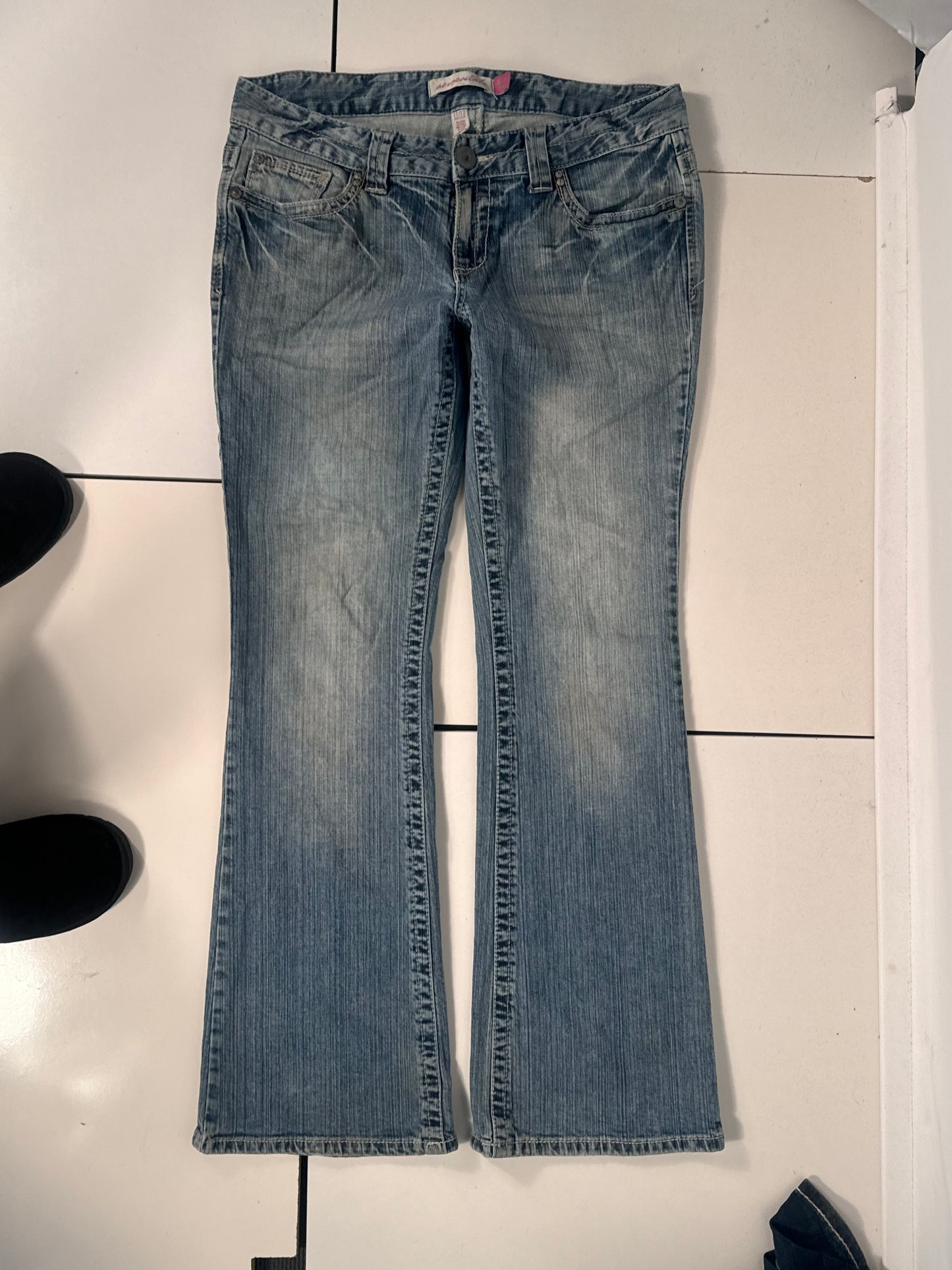 Lågmidjade jeans stl: M