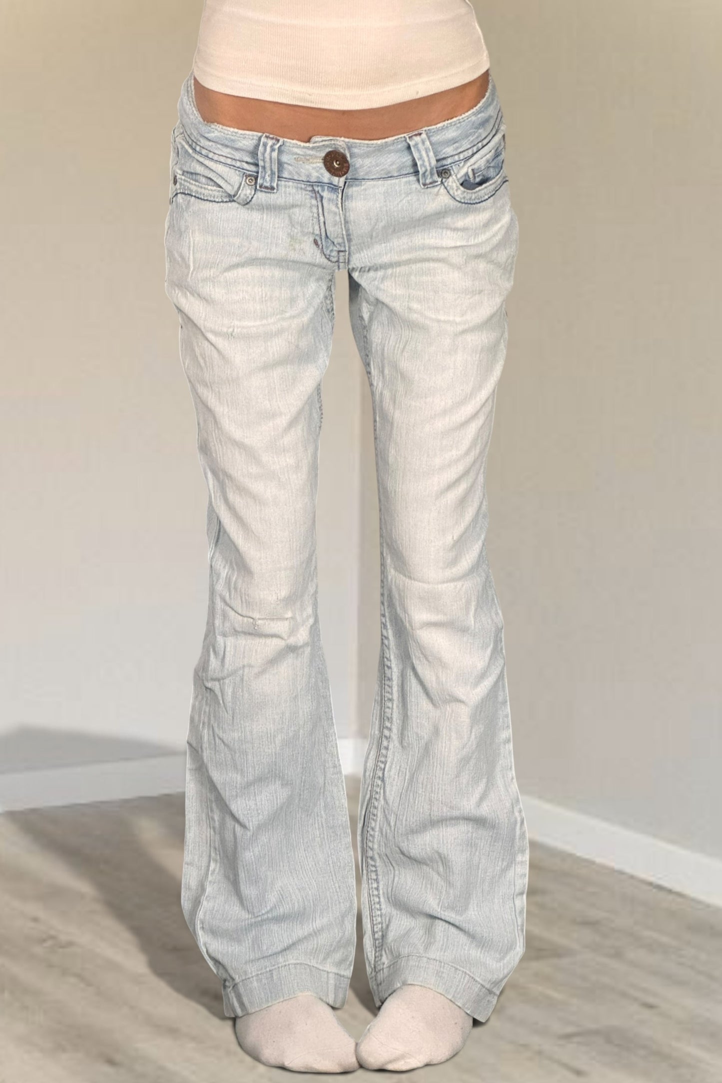 Lågmidjade jeans stl: XS/S
