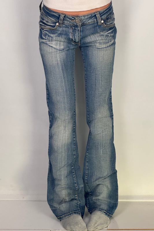 Lågmidjade jeans stl: S
