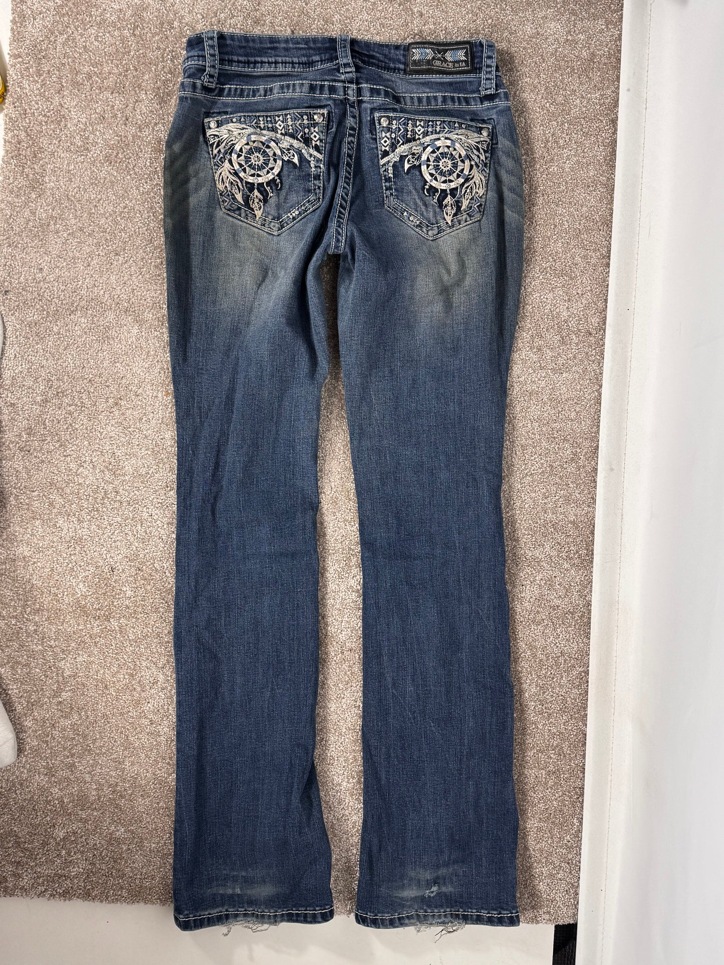 Lågmidjade jeans stl: S