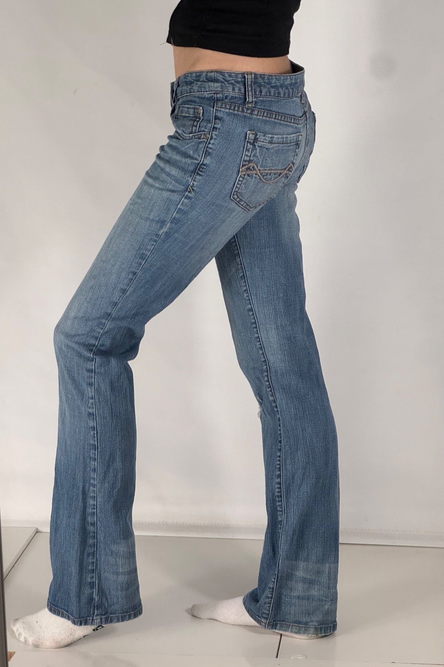 Lågmidjade jeans stl: XS