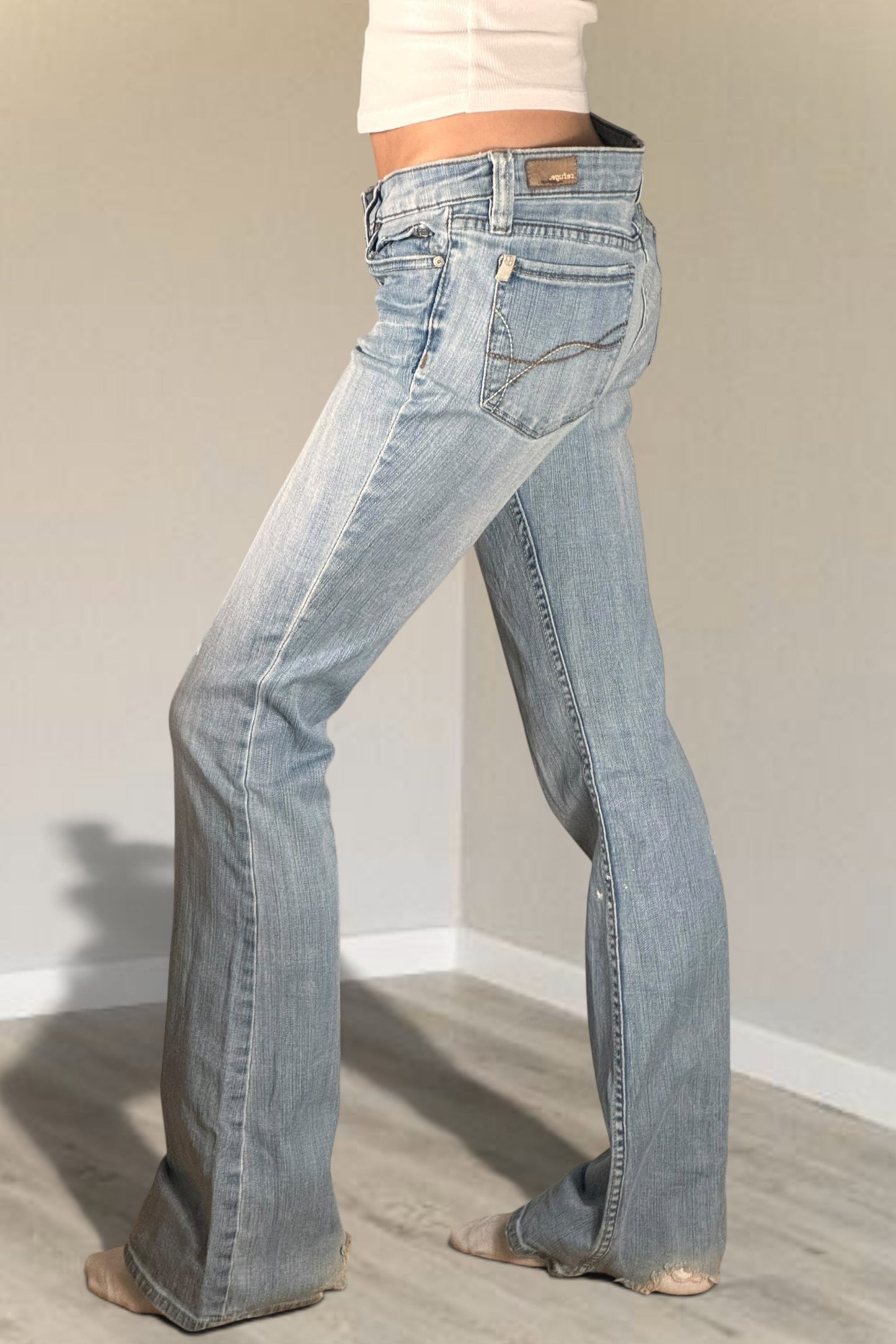 Lågmidjade jeans stl: S