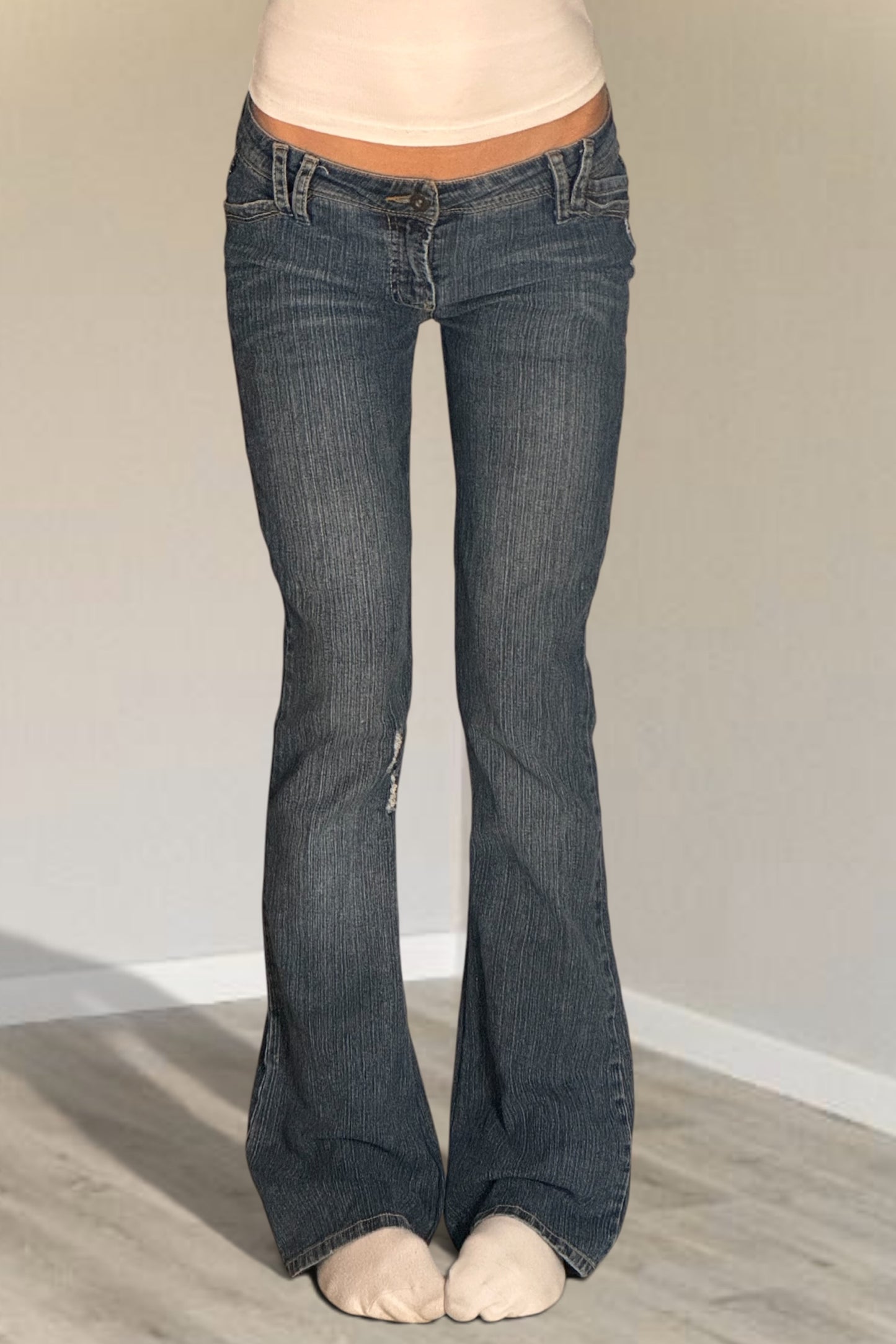 Lågmidjade jeans stl: S
