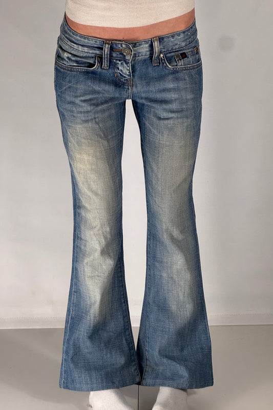 Lågmidjade jeans stl: XS