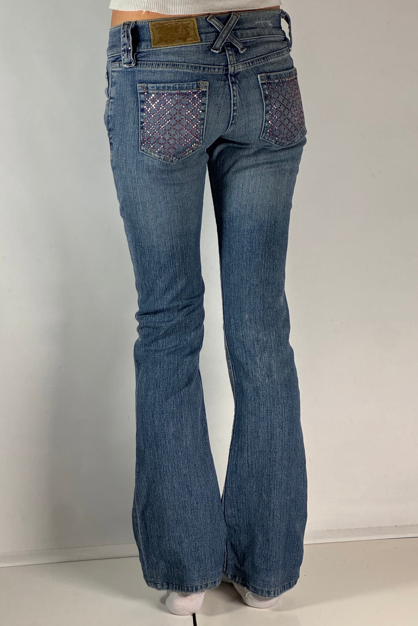 Lågmidjade jeans stl: XS