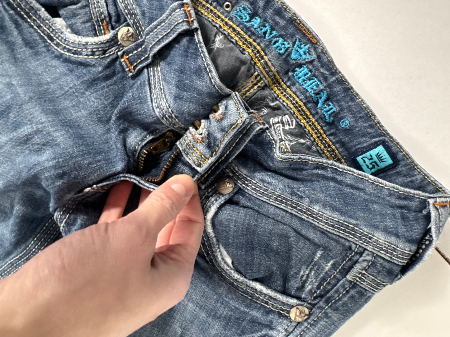 Lågmidjade jeans stl: XXS