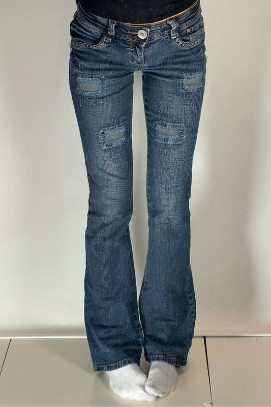 Lågmidjade jeans stl: XS