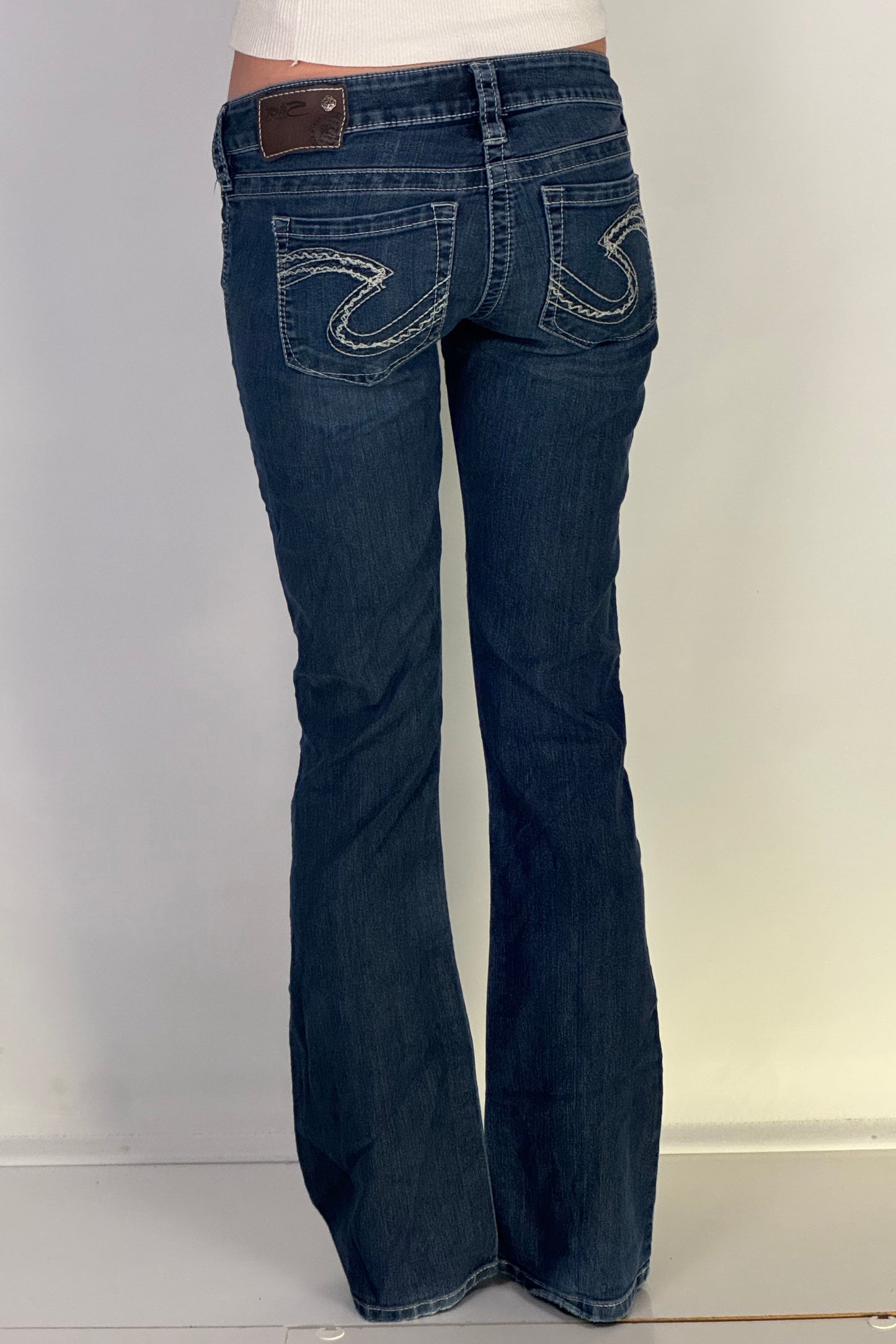 Lågmidjade jeans stl: XS