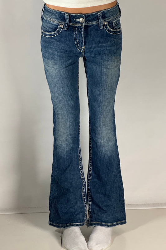Lågmidjade jeans stl: XS