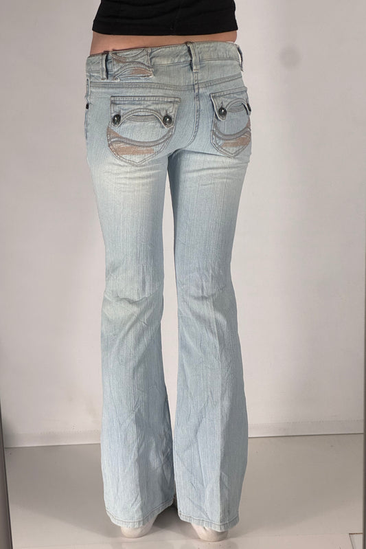 Lågmidjade jeans stl: XXS