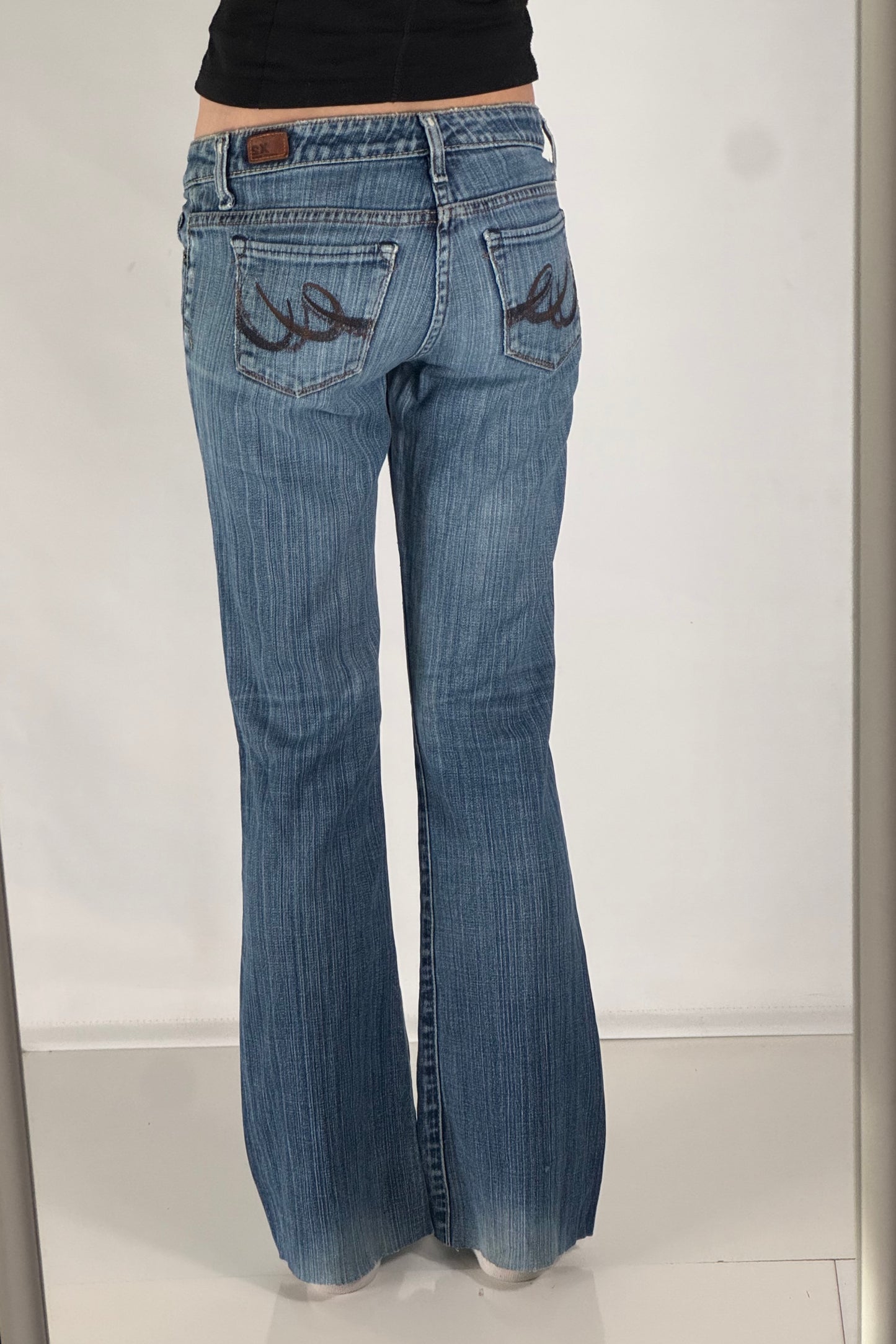 Lågmidjade jeans stl: XS/S