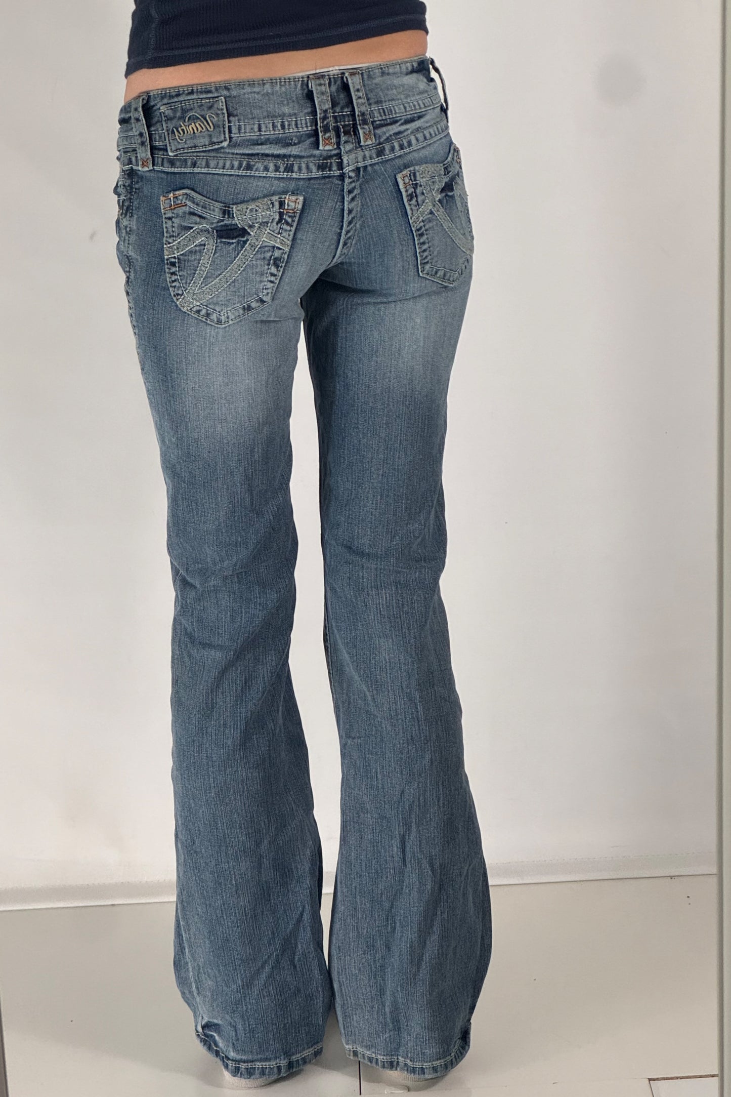 Lågmidjade jeans stl: XXS