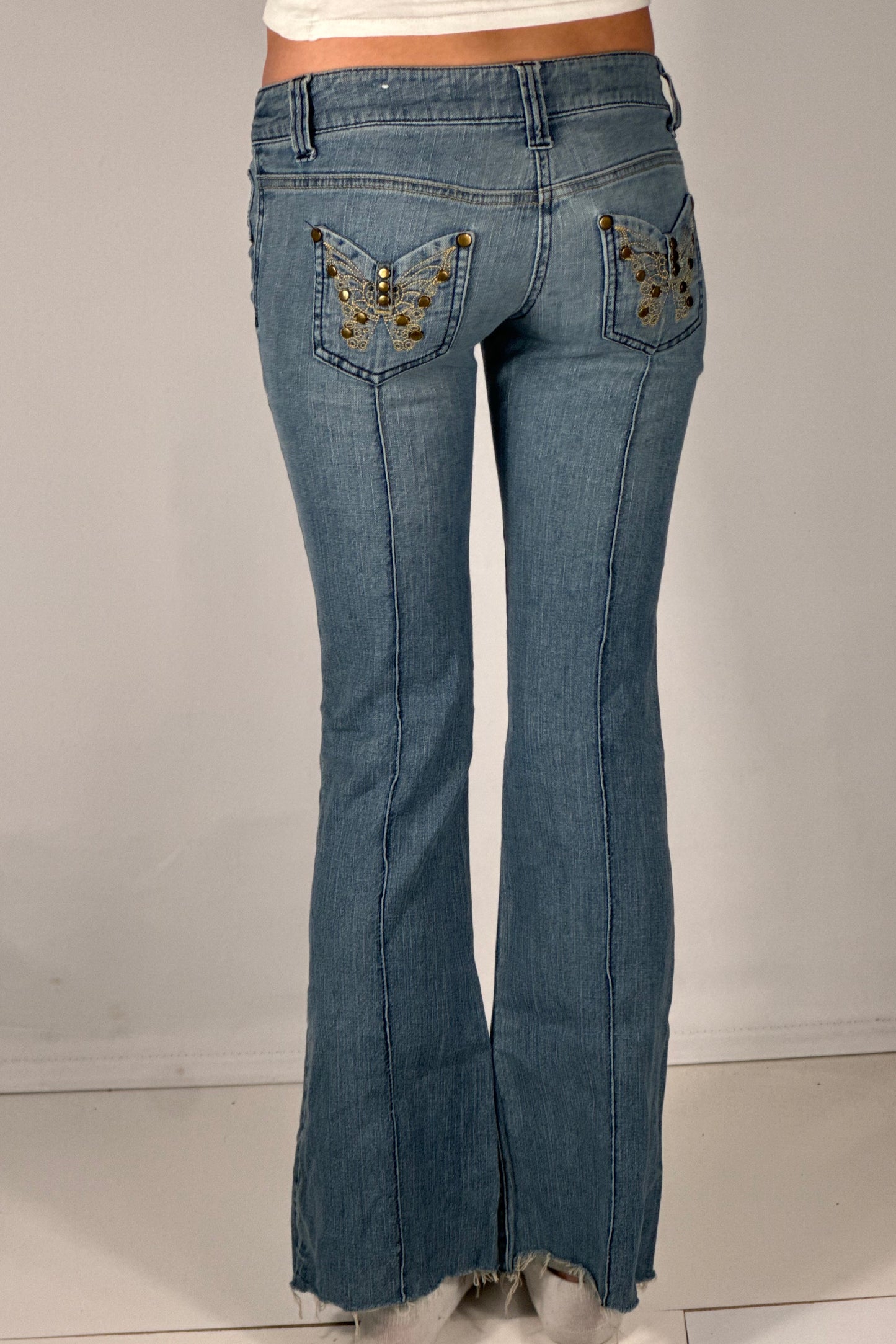 Lavtaljede jeans str: XS