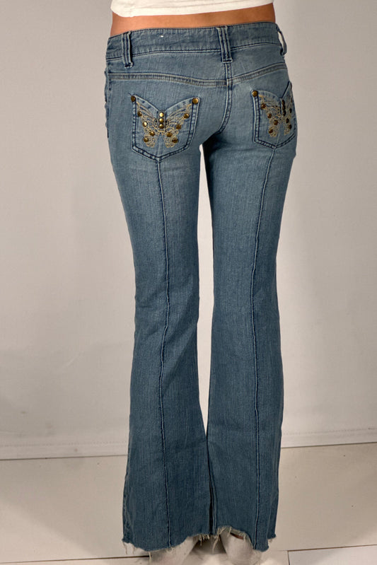 Lavtaljede jeans str: XS