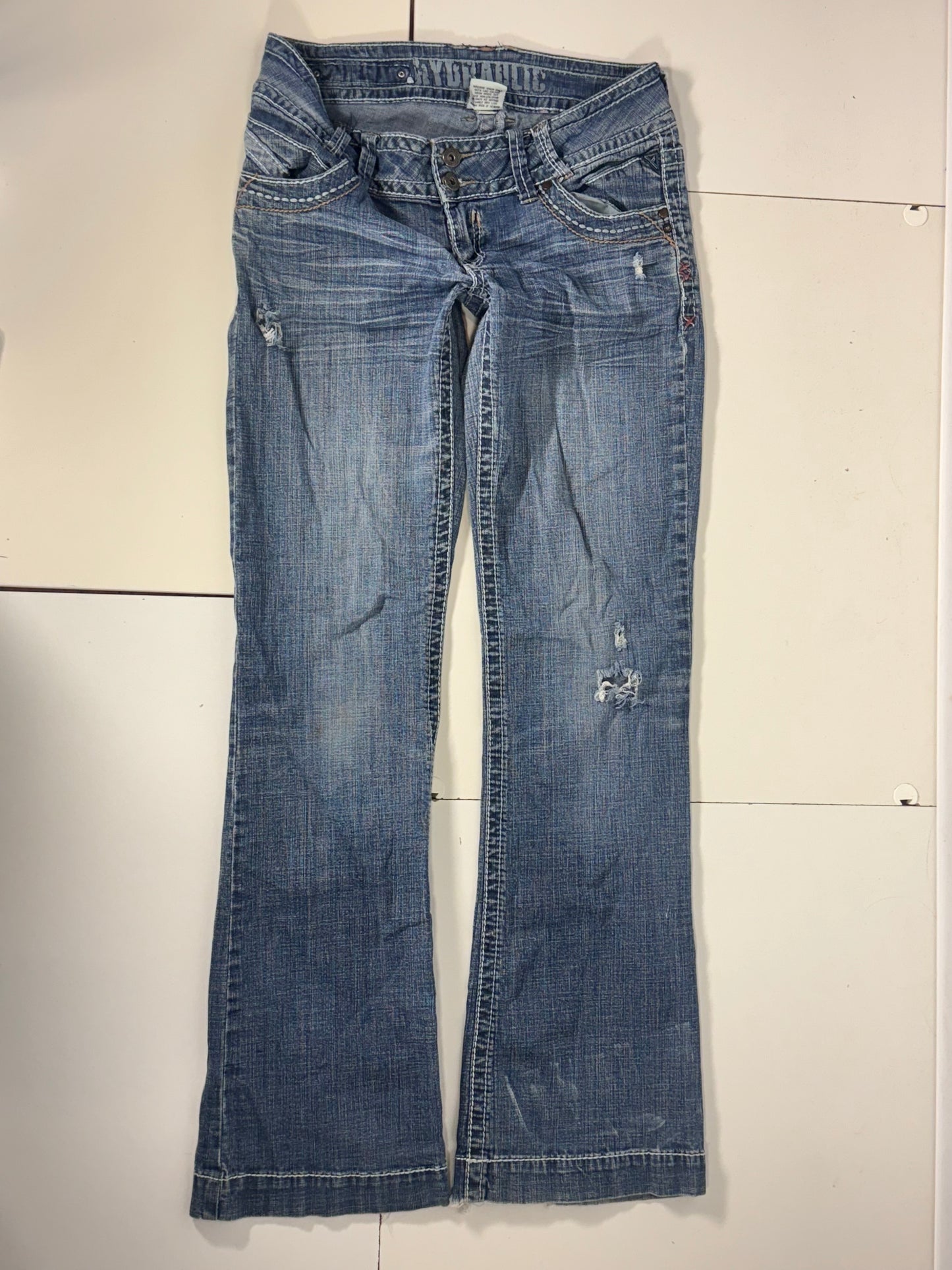 Lågmidjade jeans stl: S