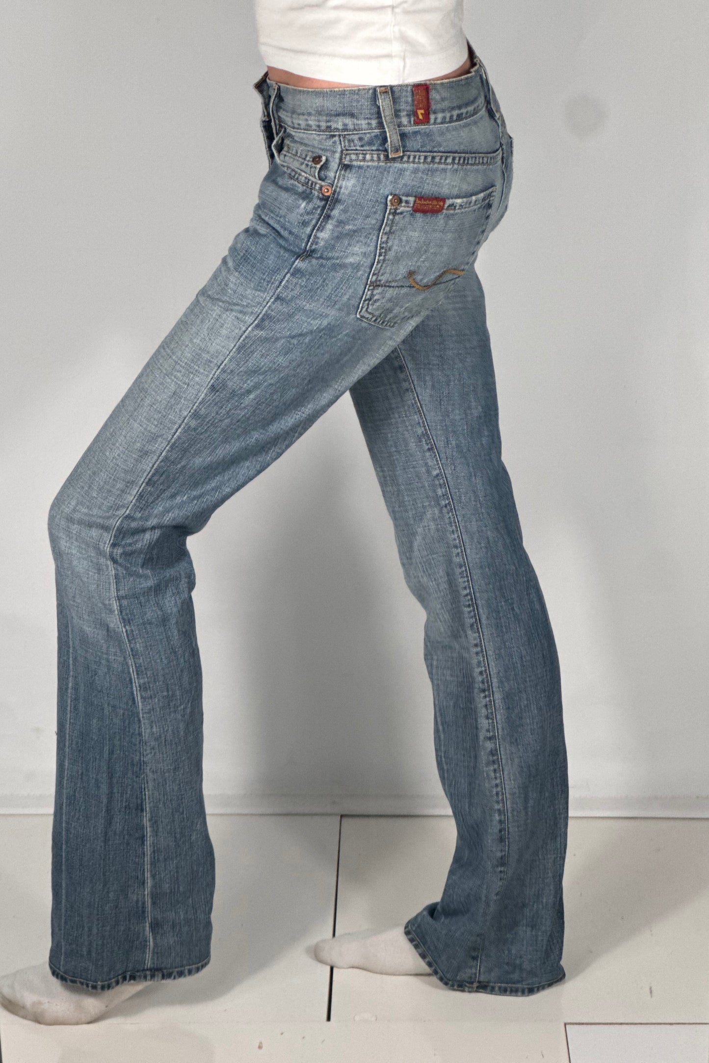 Lågmidjade jeans stl: XS