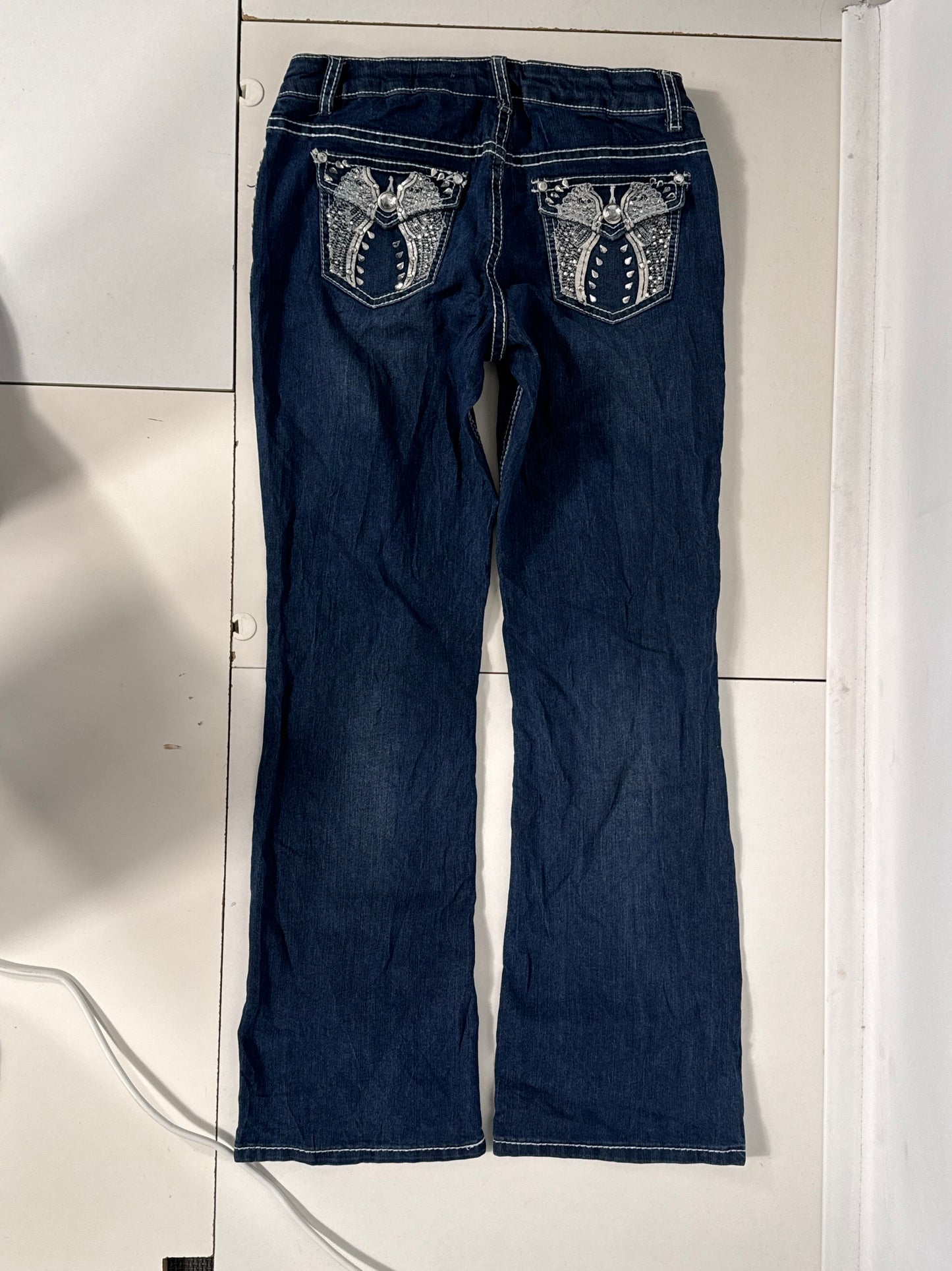 Lågmidjade jeans stl: XXS
