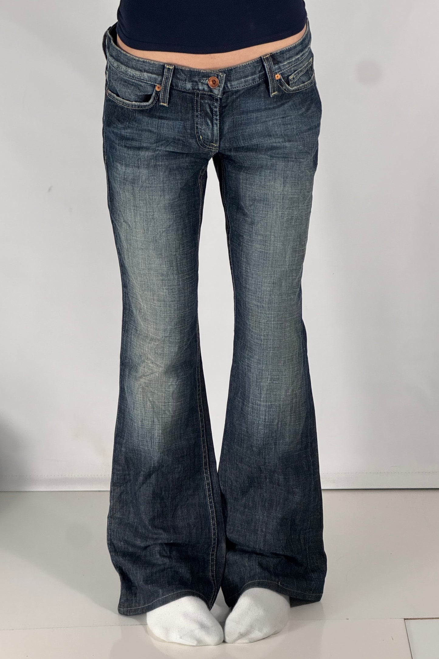 Lågmidjade jeans stl: M