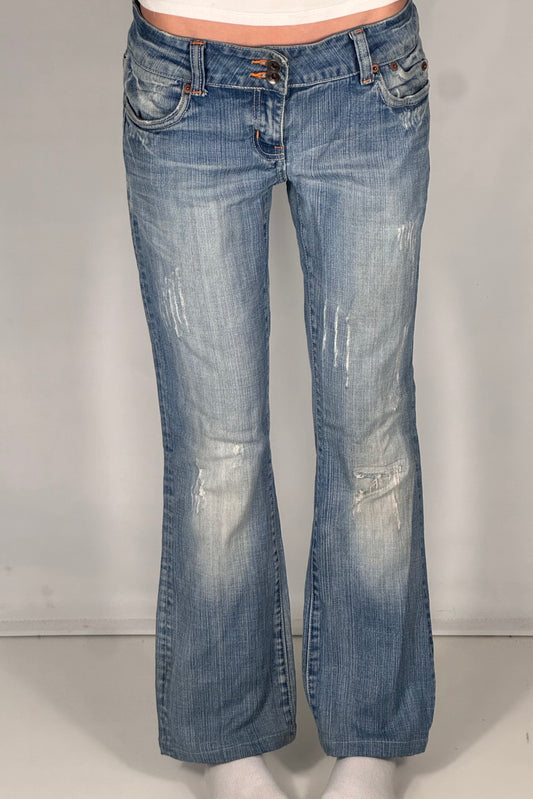 Lågmidjade jeans stl: S
