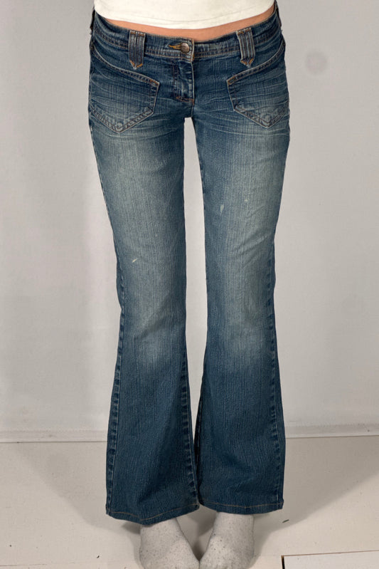 Lågmidjade jeans stl: XS