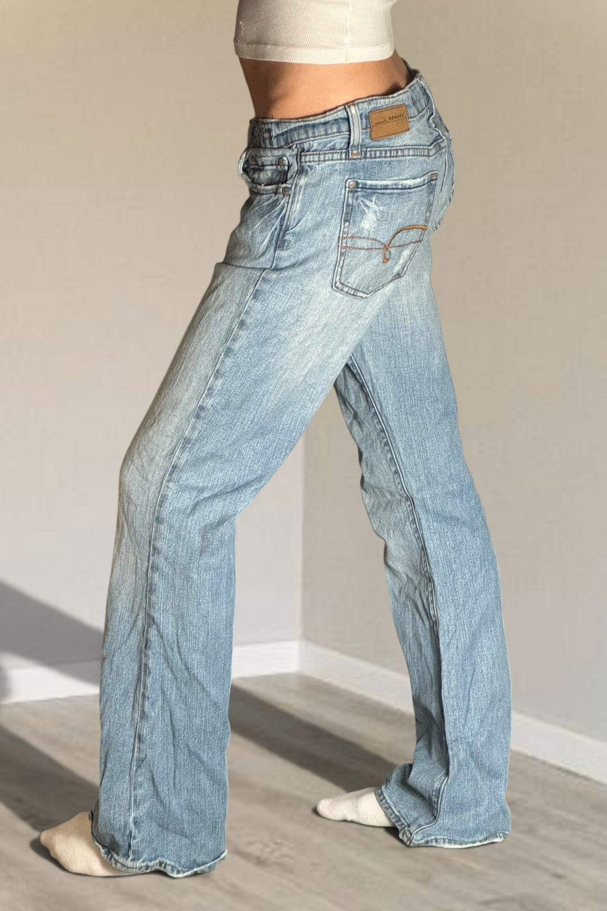 Lågmidjade jeans stl: M
