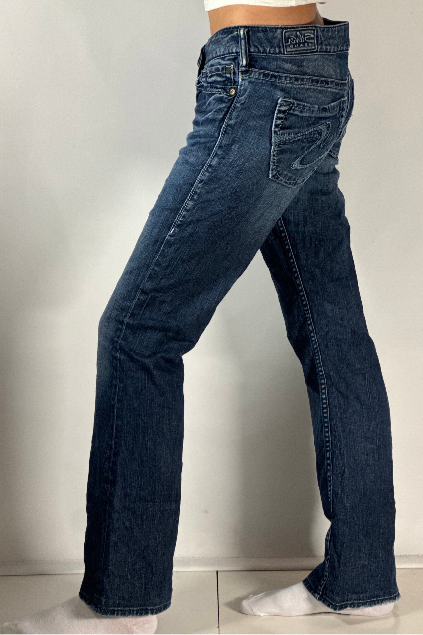 Lågmidjade jeans stl: M