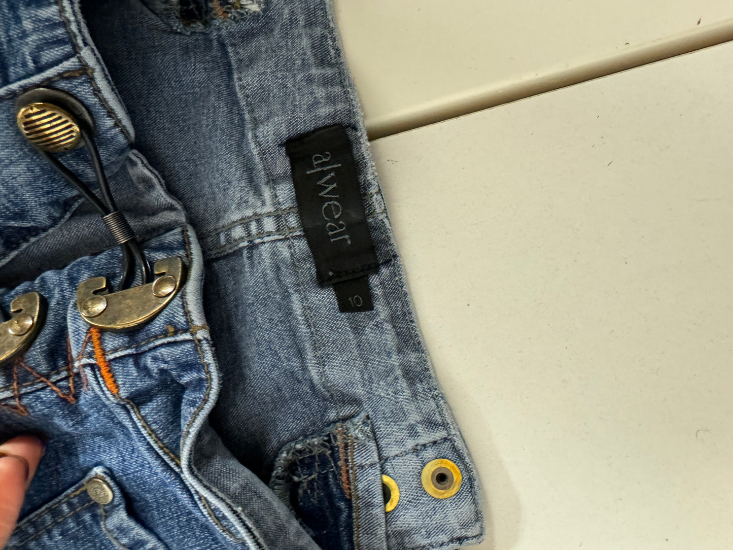 Lågmidjade jeans stl: S