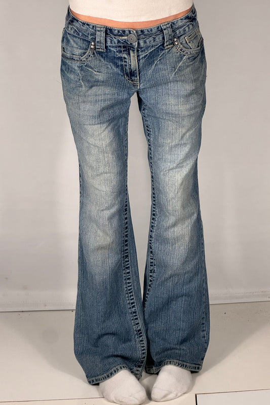 Lågmidjade jeans stl: M