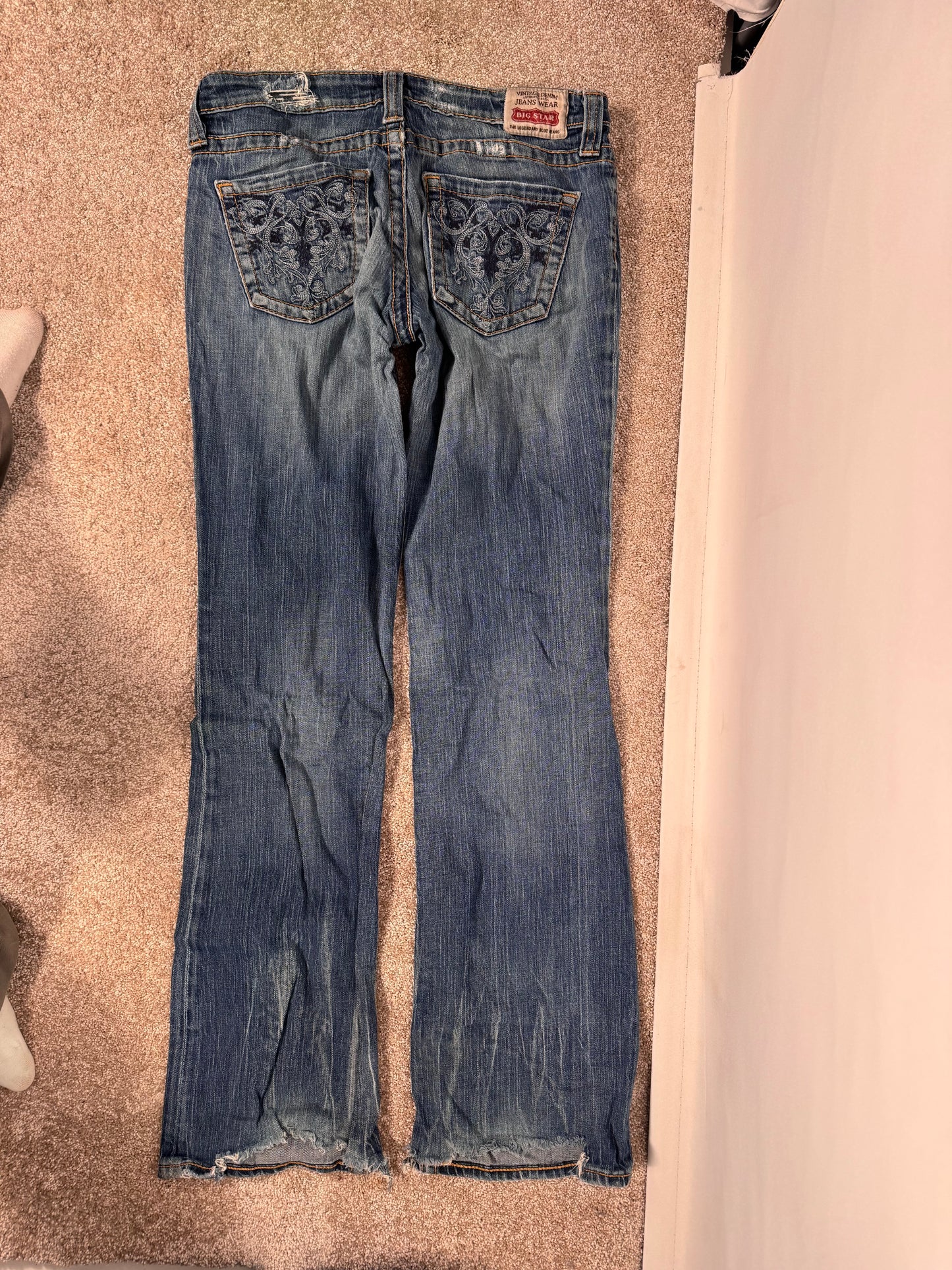 Lågmidjade jeans stl: M