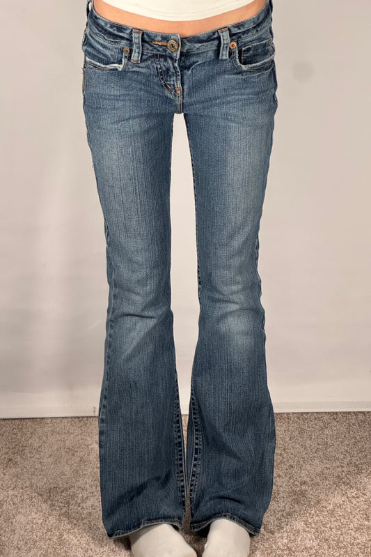 Lavtaljede jeans str: XS