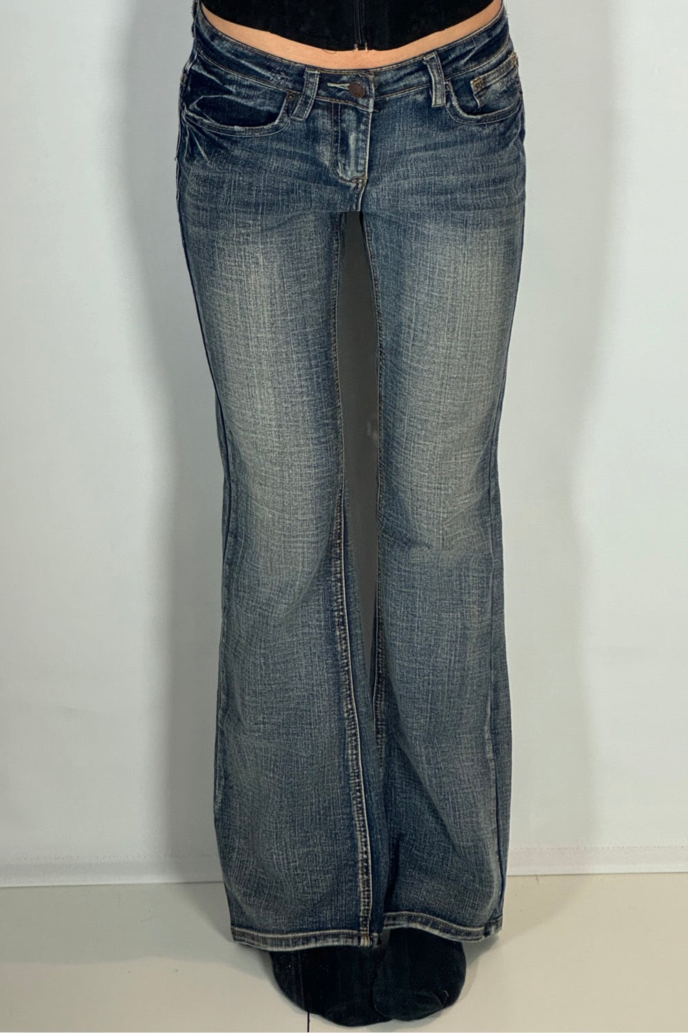 Lågmidjade jeans stl: S