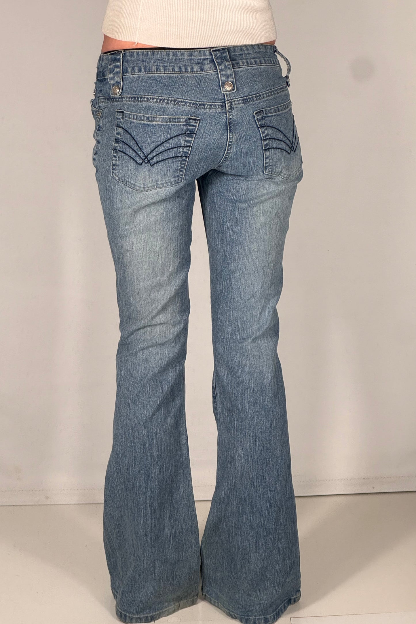 Lågmidjade jeans stl: XS