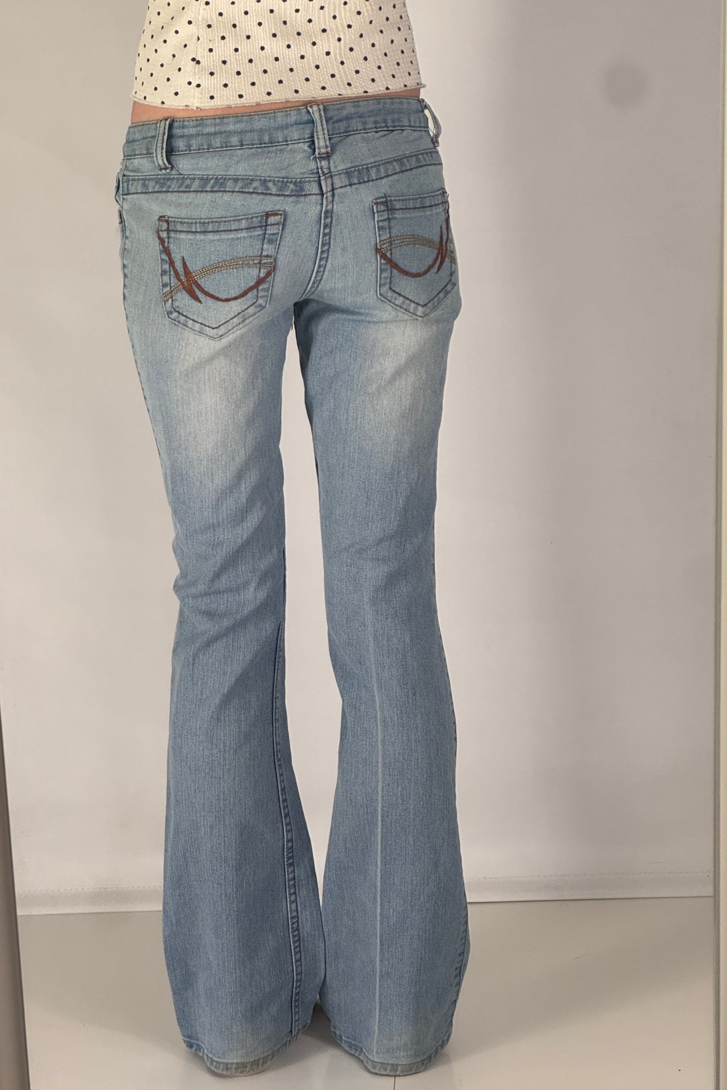 Lågmidjade jeans stl: XS