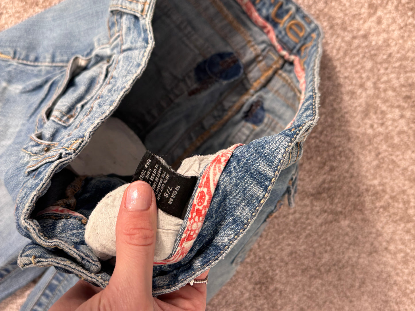 Lavlivsjeans str: S