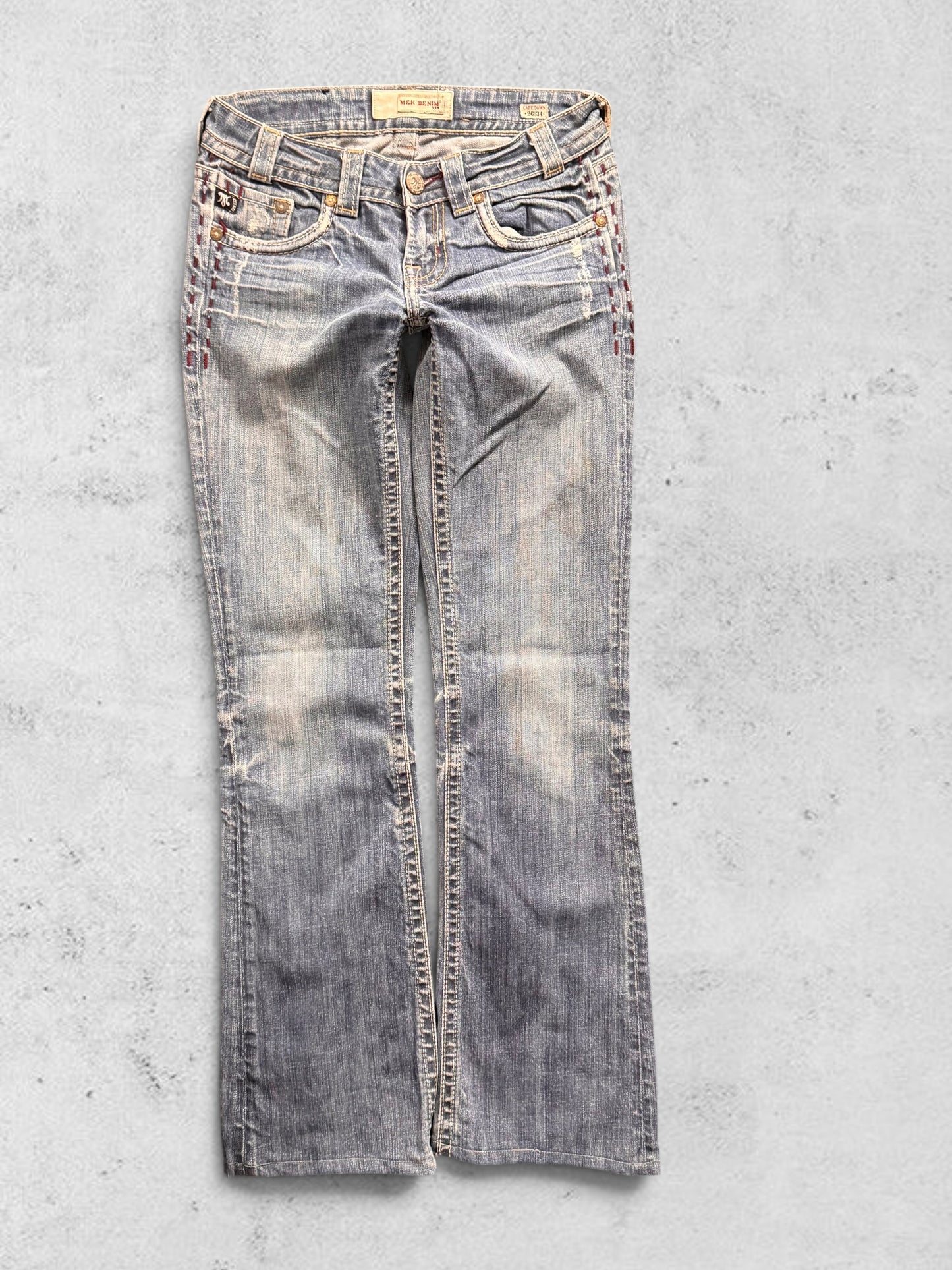 Lågmidjade jeans stl: XS