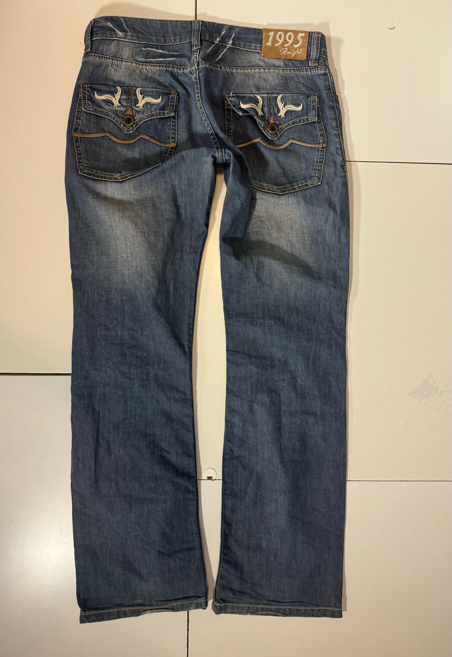 Lågmidjade jeans stl: M